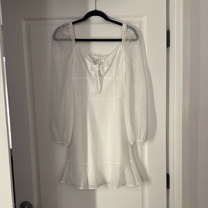 Nordstrom white mini dress